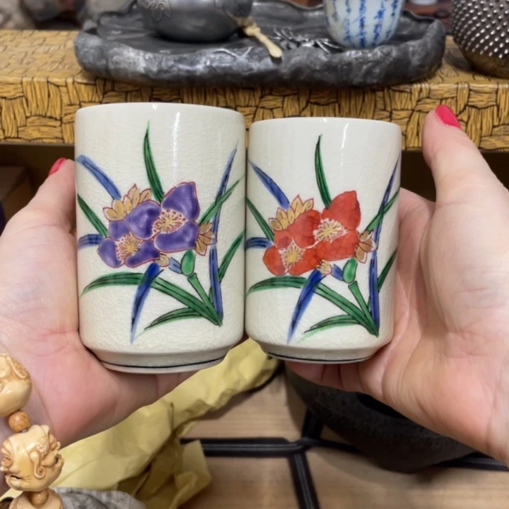 瓷中古艺术品摆件