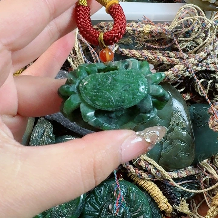 和田玉挂件未镶嵌