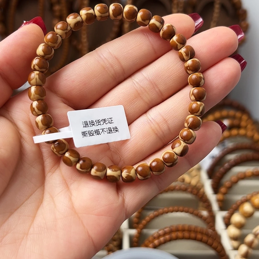 手串紫金鼠紫金鼠鼠尖纯肉三花手串7*6mm