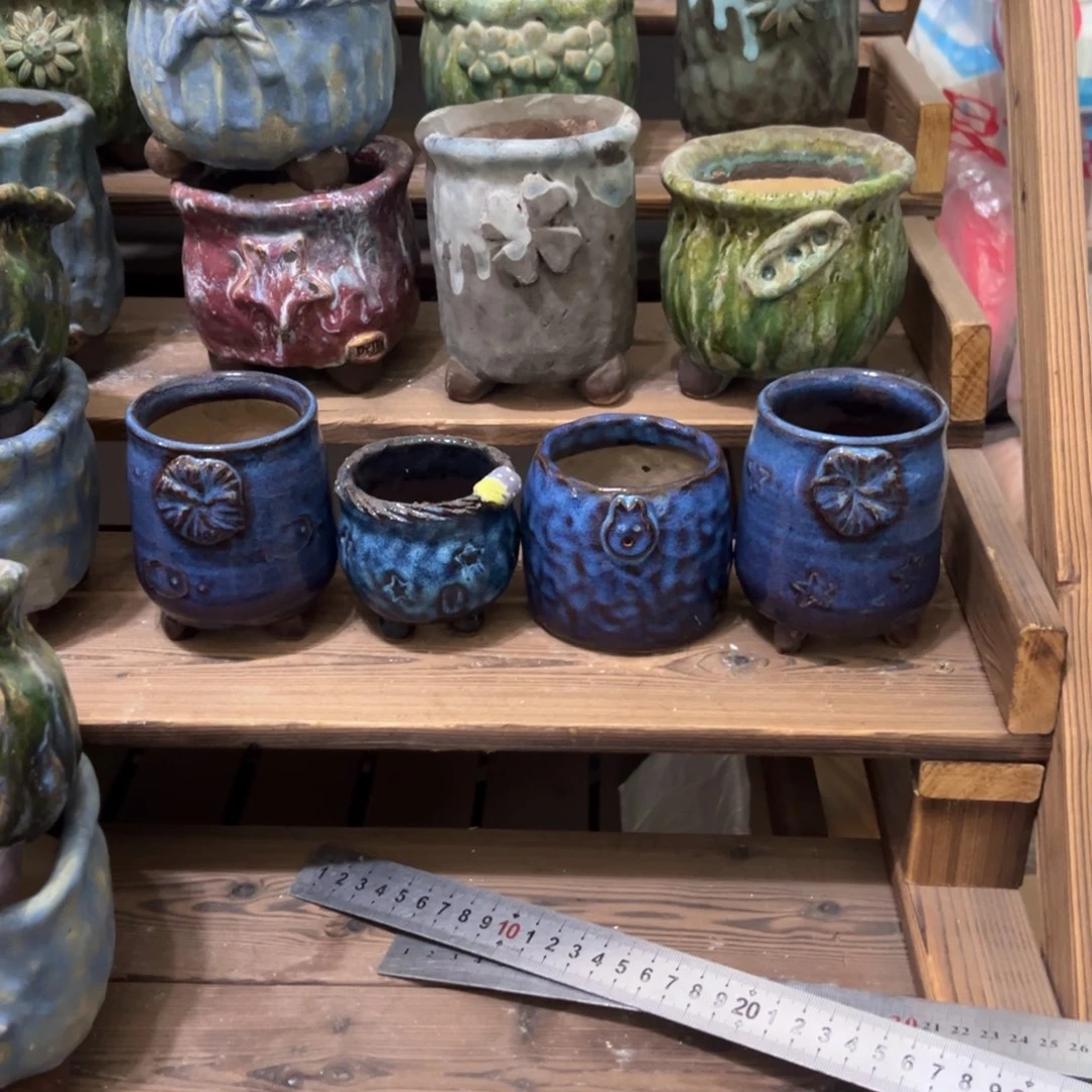 唐朝多肉花盆百搭