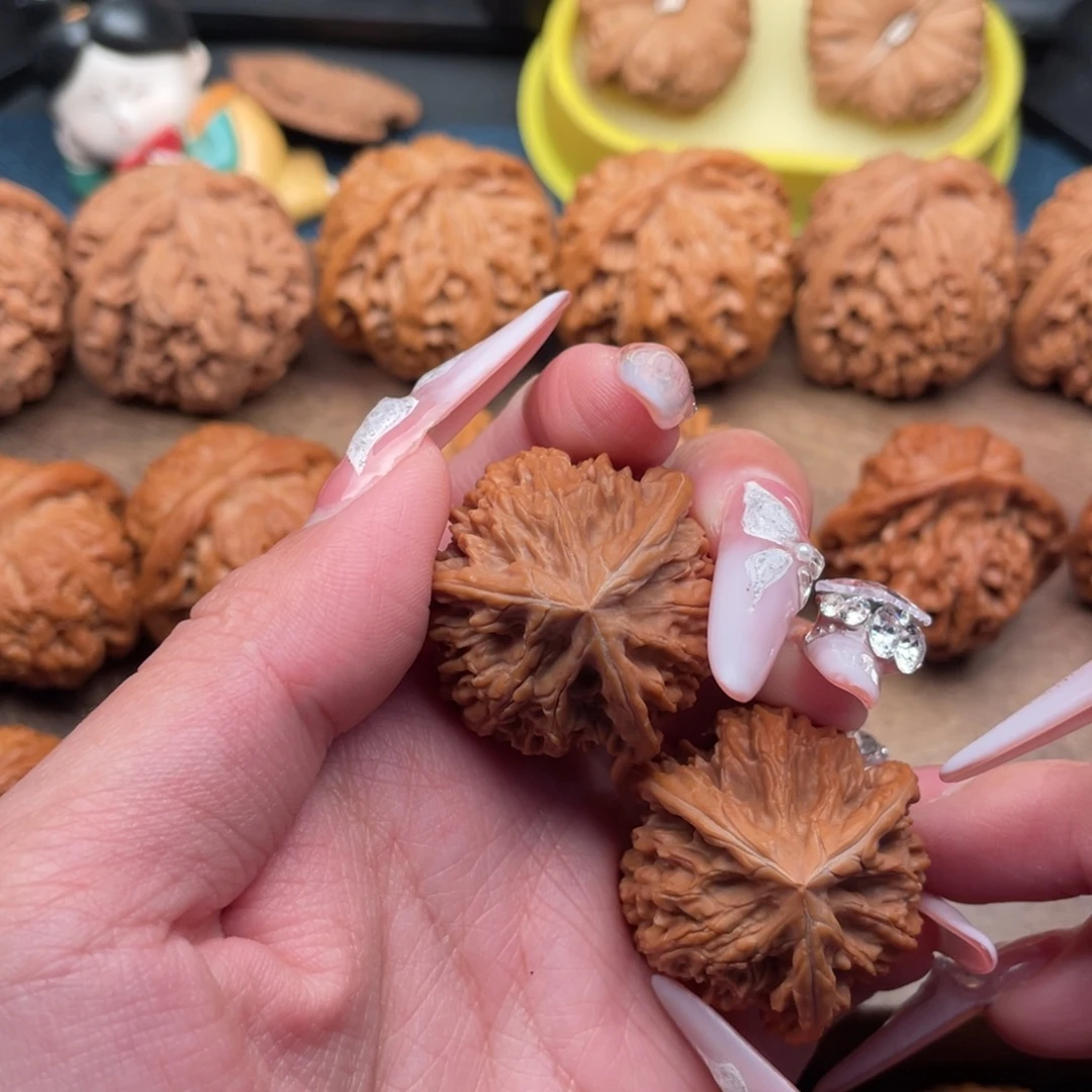 人***3把件文玩核桃全品正奔34