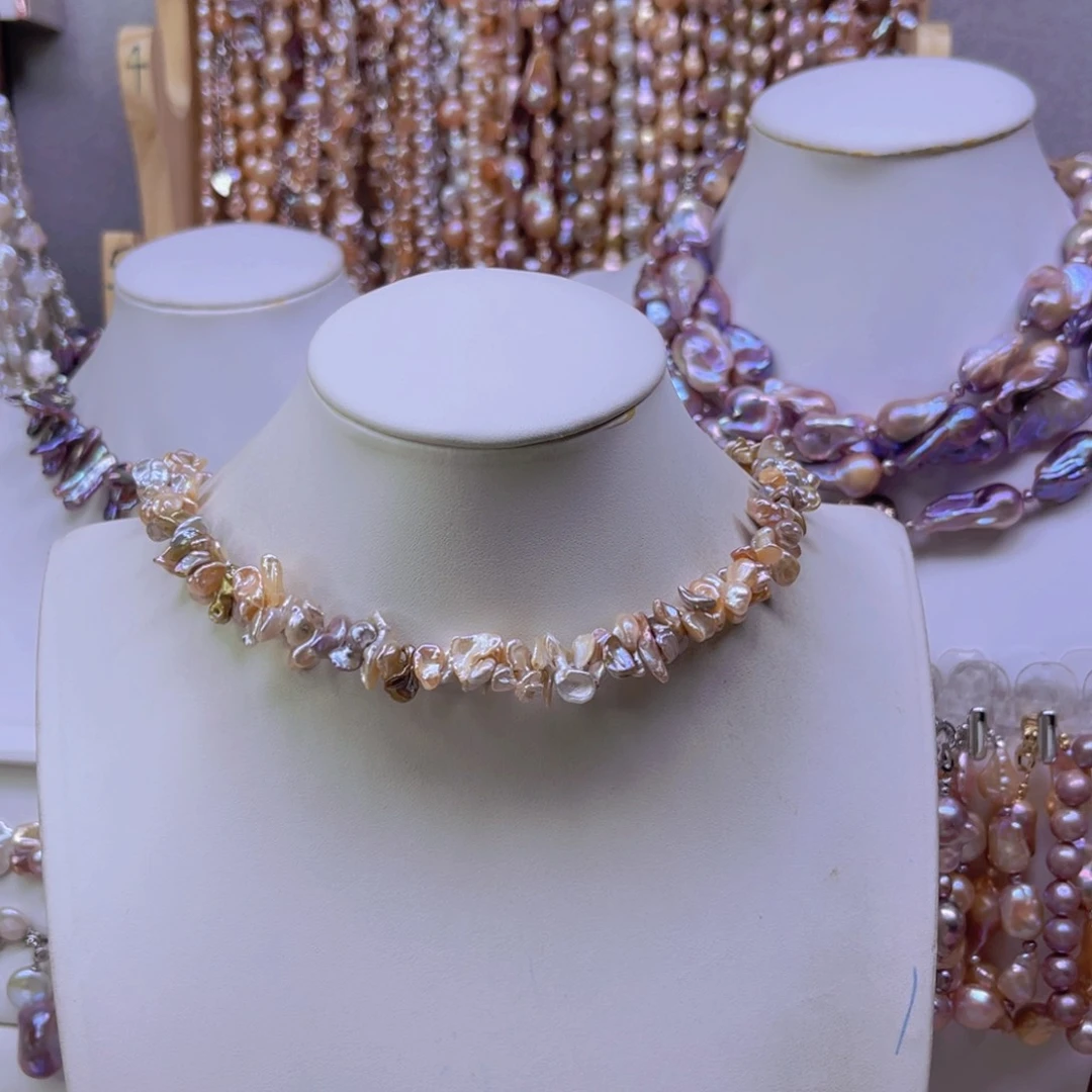 c***n淡水珍珠手绳合金