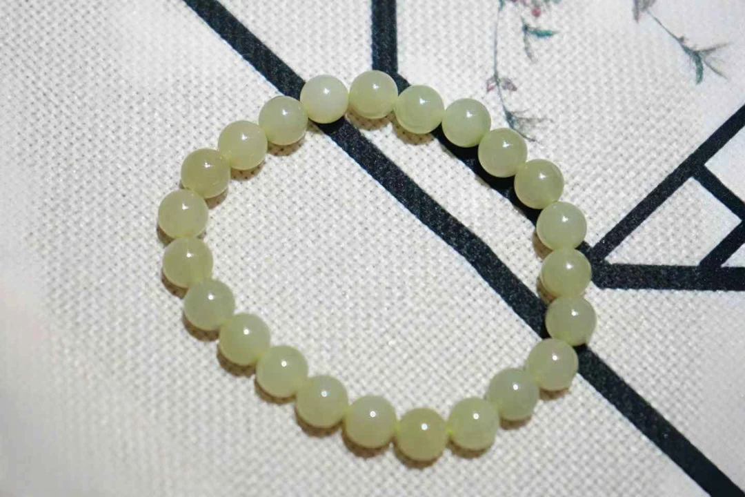 和田玉多宝手串（青海料）卡8*8