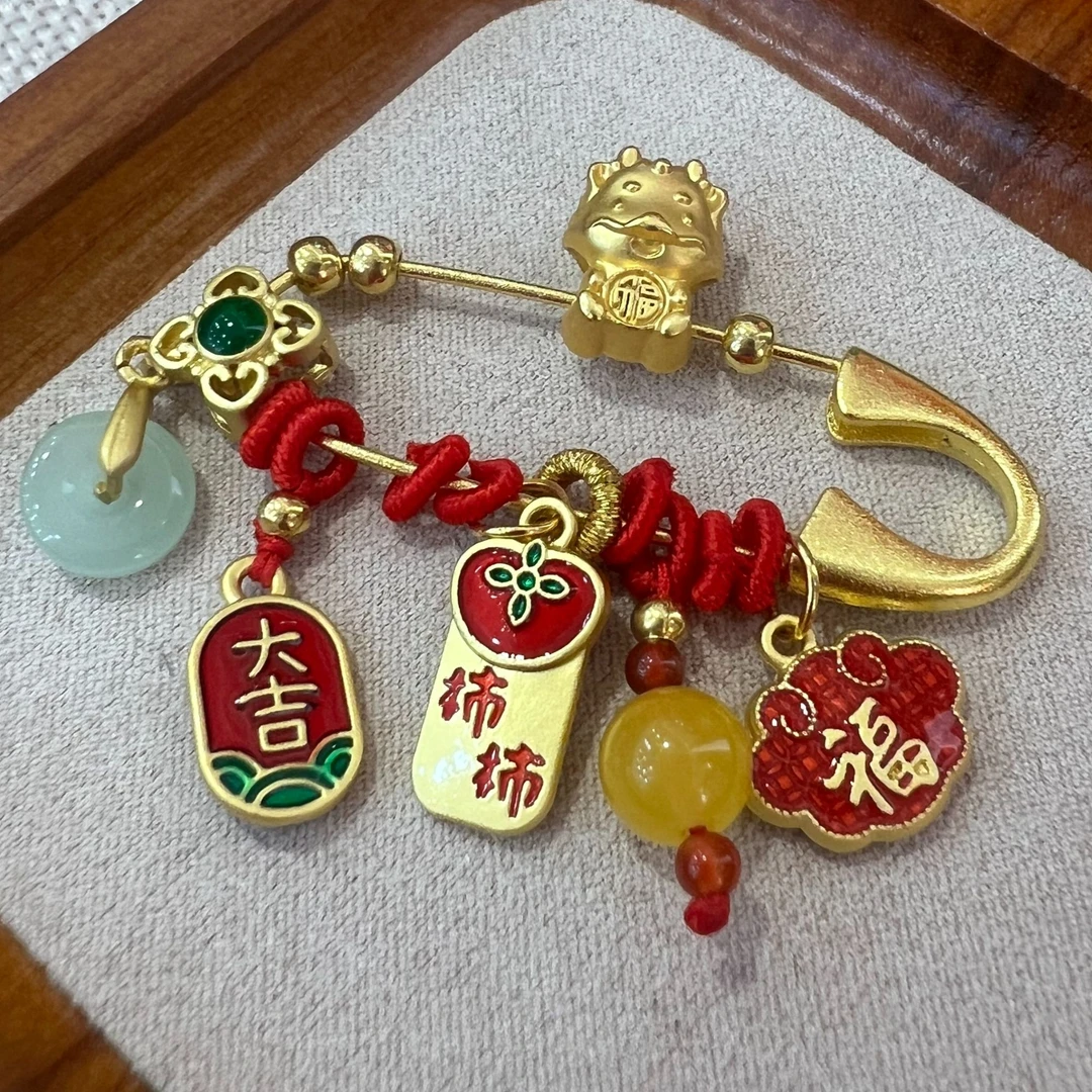 普陀山爆款如意别针