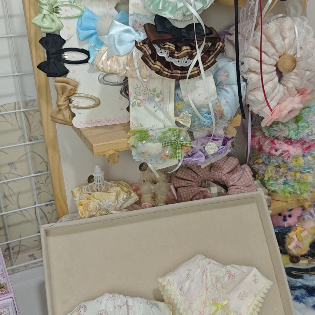 手作发圈，蛋糕，方巾