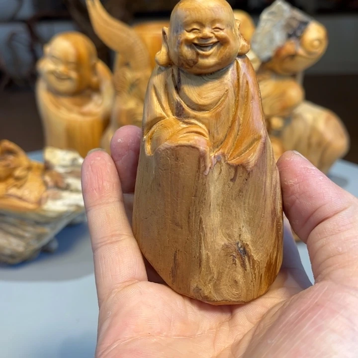 柏木（崖柏）根雕工艺摆件