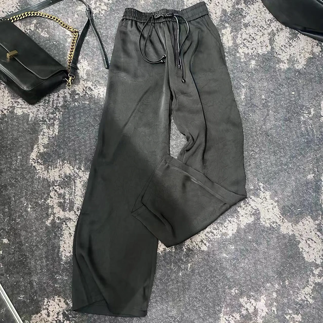 【ARONG阿荣家】阔腿裤08215-黑色-ML