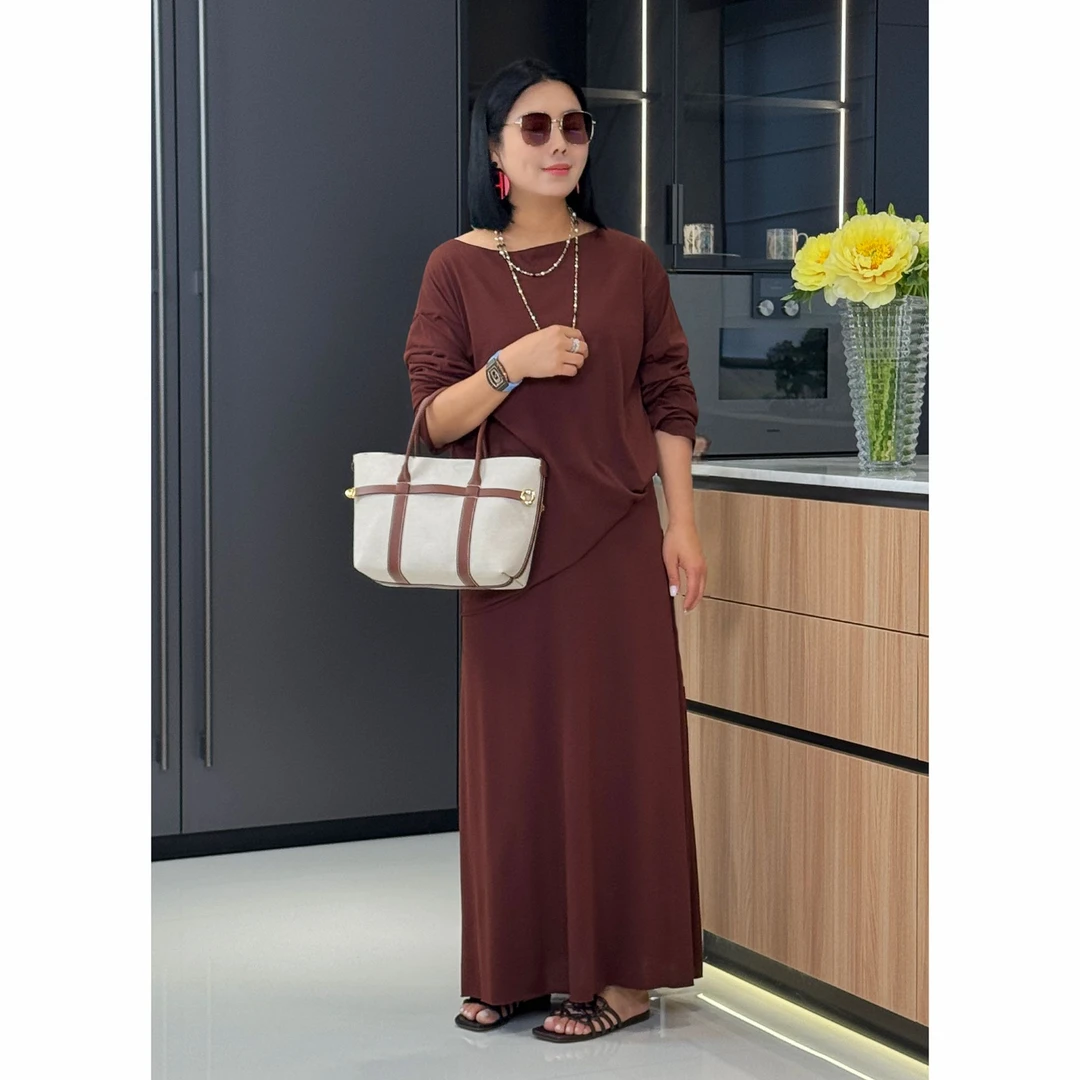 MY WANTS "布鲁克林午后“ 轻薄舒适纯色上衣/半裙DY3105/DY3106