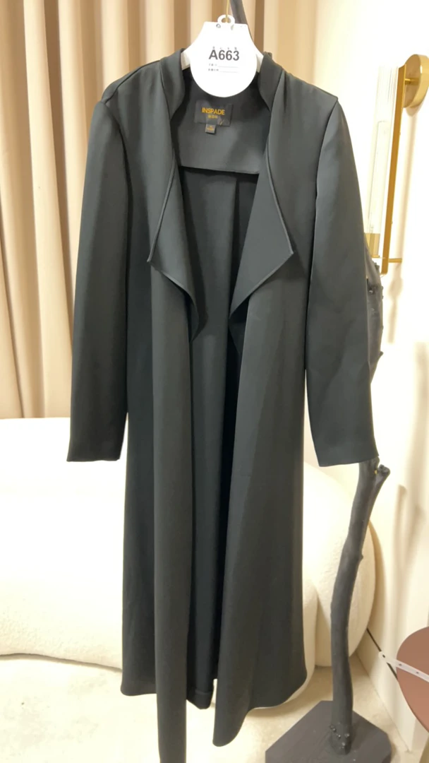 （663）众心服饰-非主图款女装-以主播展示介绍为主-法式收腰气质