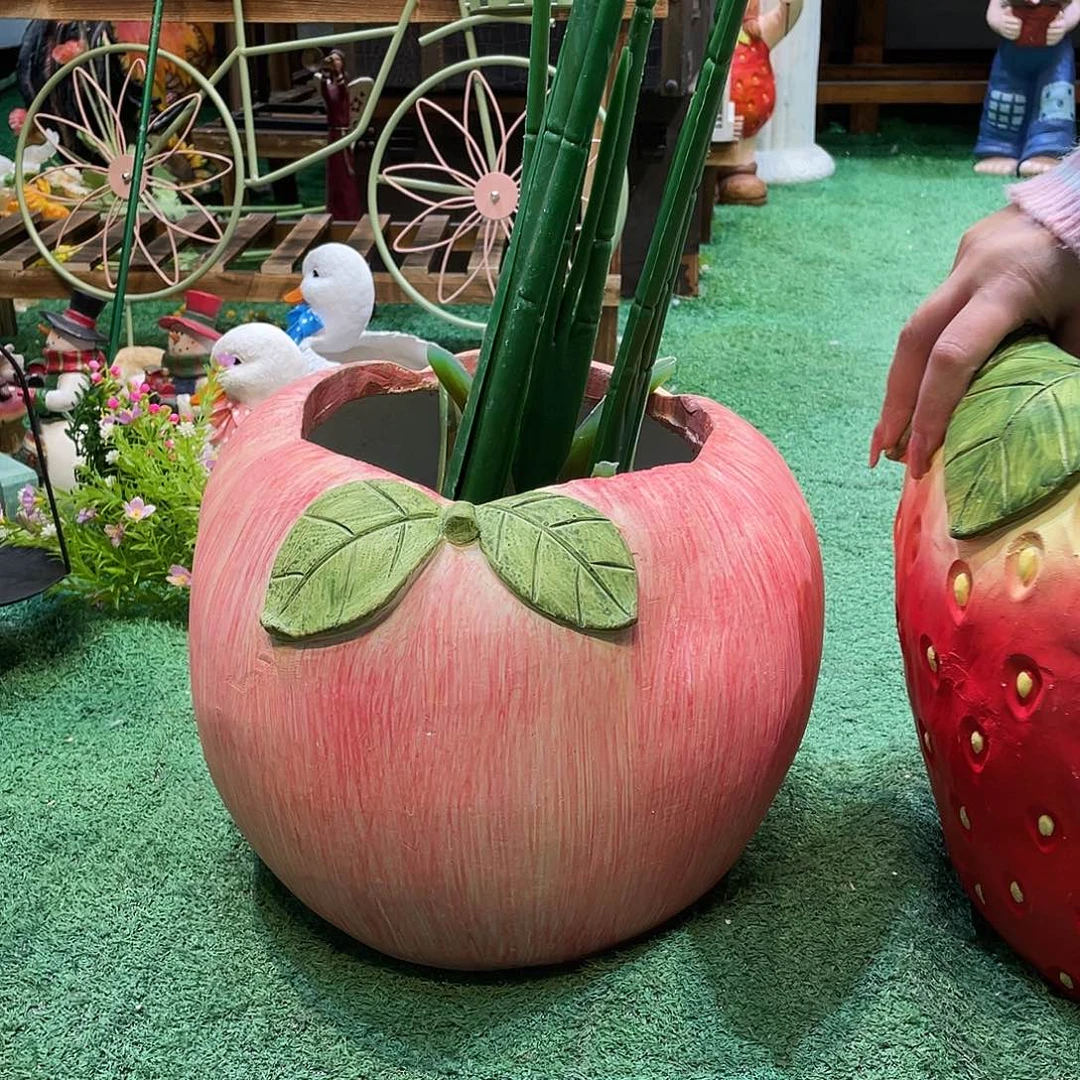 摆件花园摆件红红火火