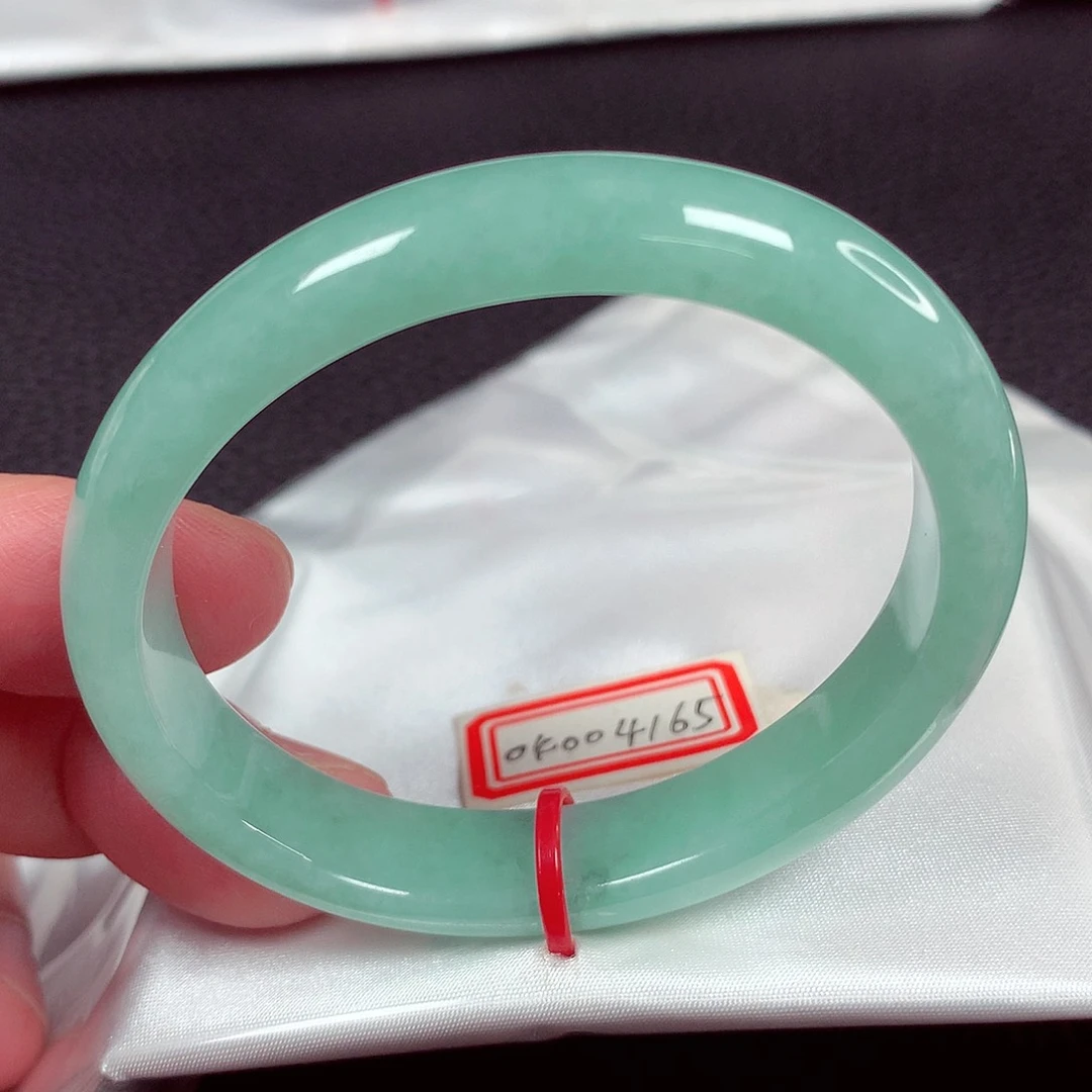 翡翠未镶嵌手镯天然翡翠手镯