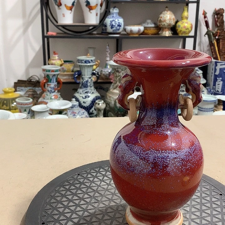 陶摆件博古架陶瓷摆件