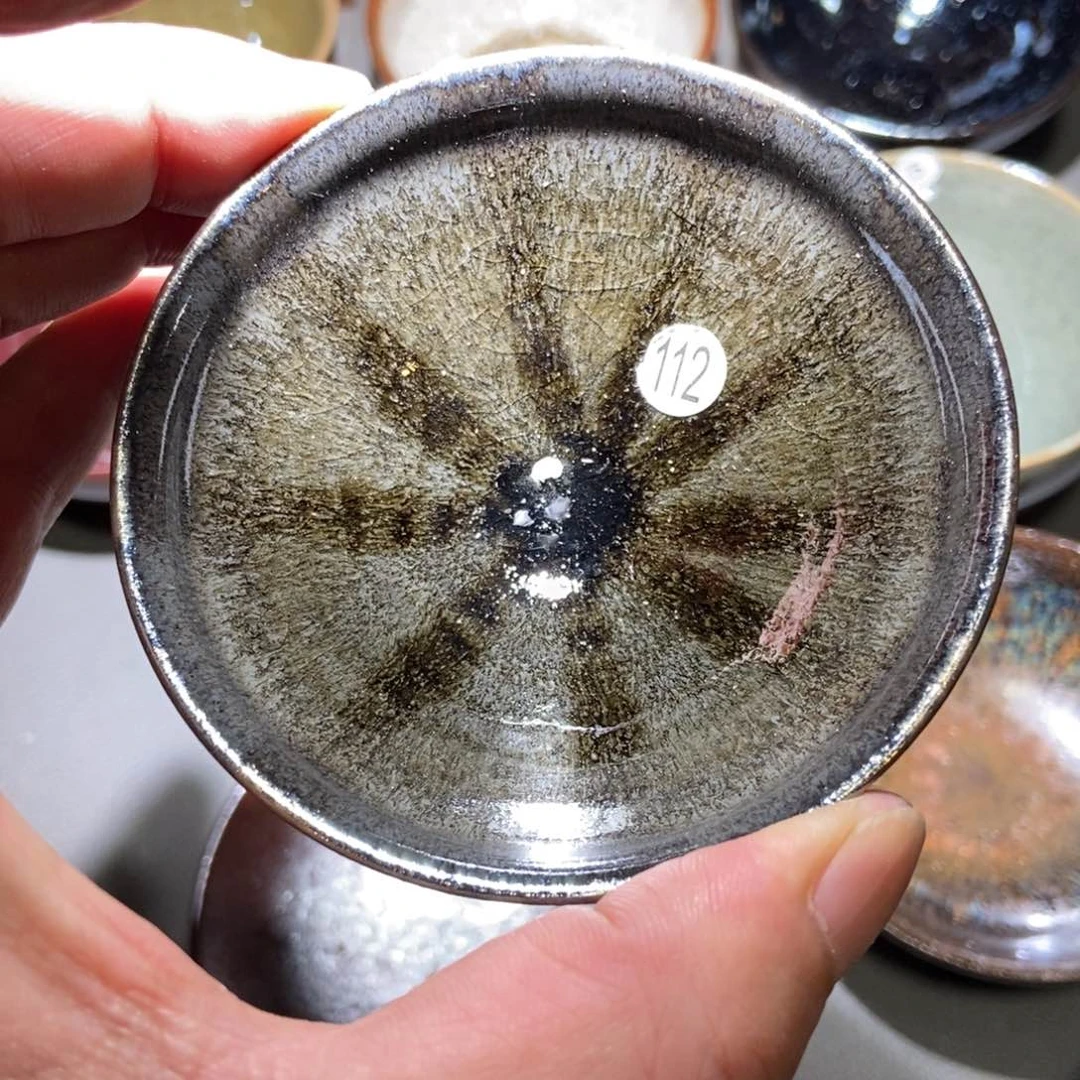 茶盏112 建窑建盏龙窑柴烧