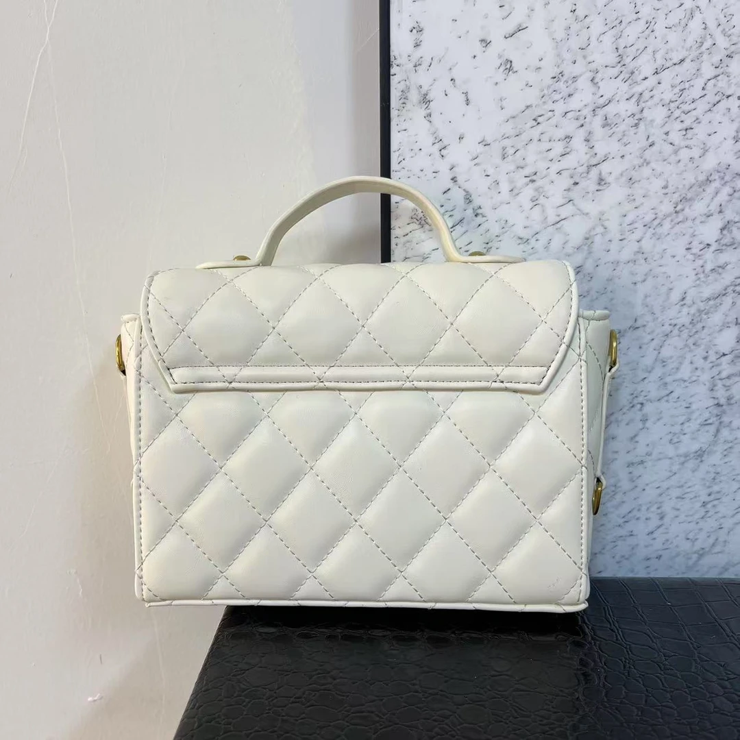 HM467  25新款时尚休闲白色单肩包-1