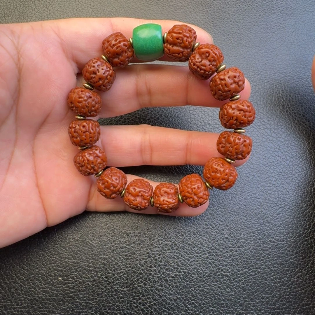 大***福香榧木金刚菩提手串