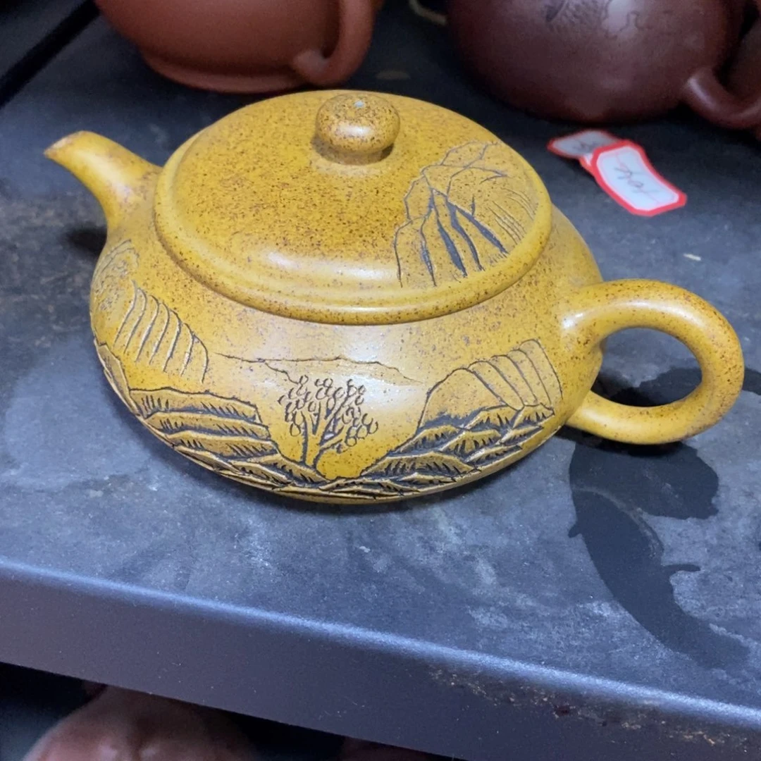 茶壶紫泥原矿手工117