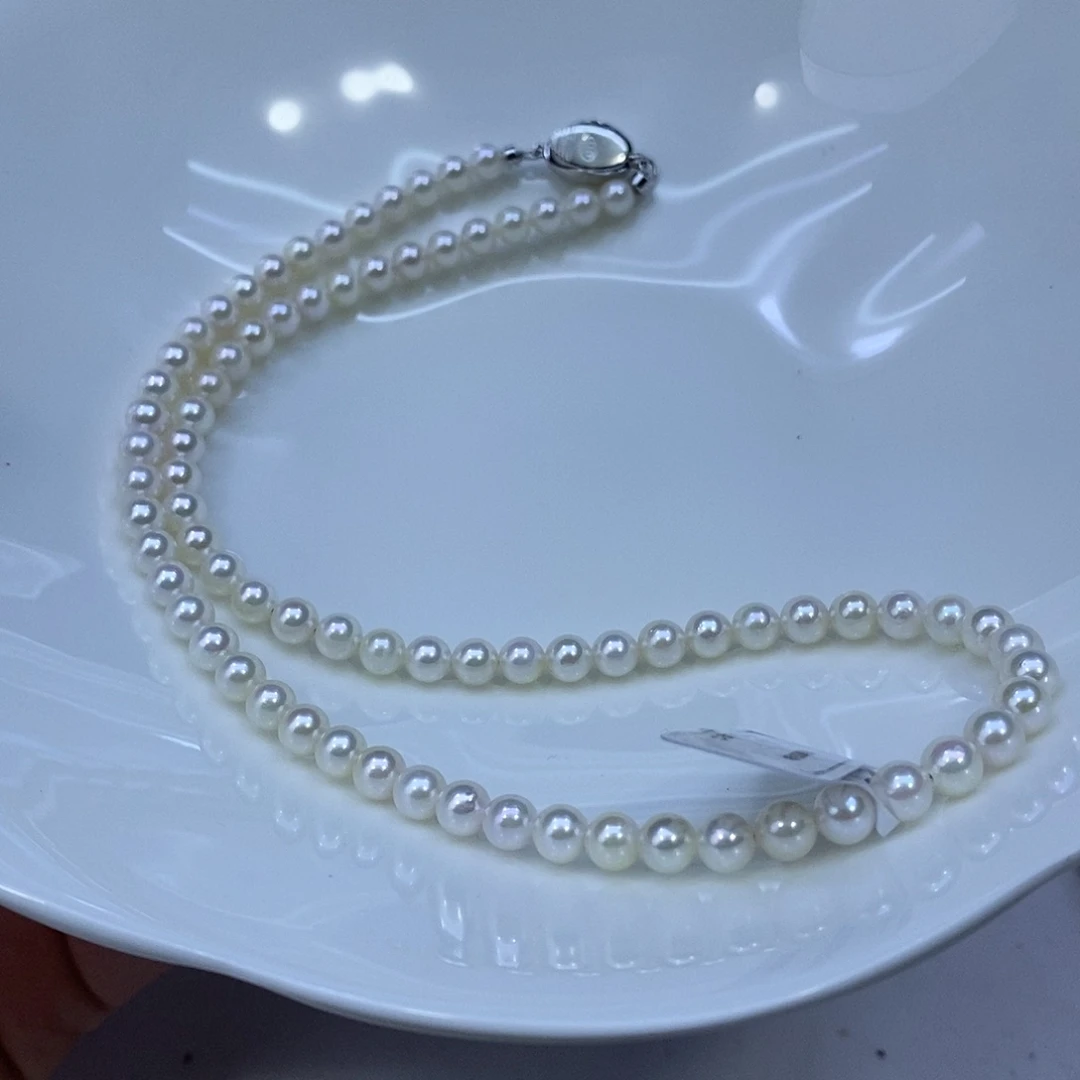 颈饰海水珍珠银S925镶嵌