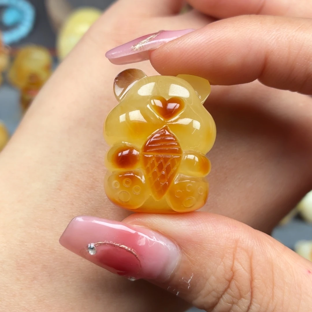 未镶嵌琥珀裸石蜜蜡