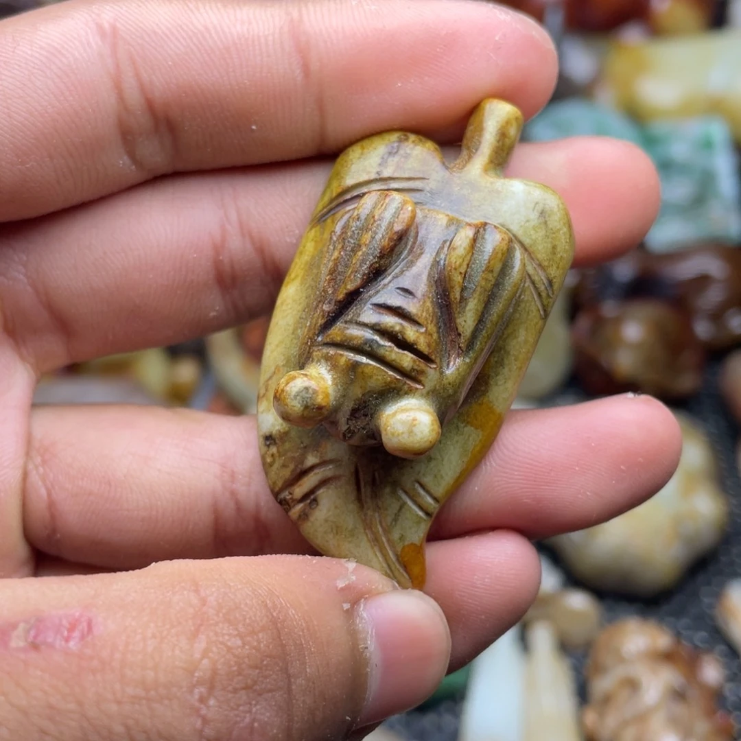 和田玉（糖玉）未镶嵌挂件2****1