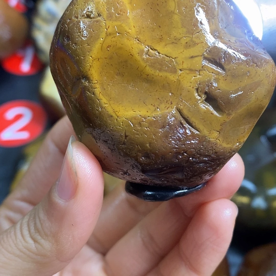 玛瑙/玉髓未镶嵌手把件