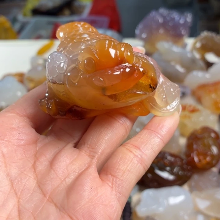 玛瑙/玉髓未镶嵌吊坠(不含链)