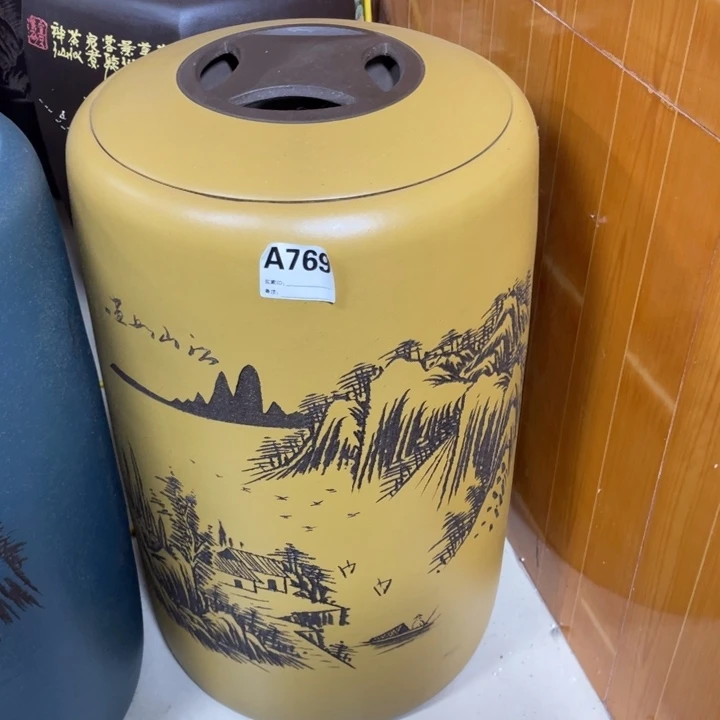 紫砂茶叶罐宜兴紫砂