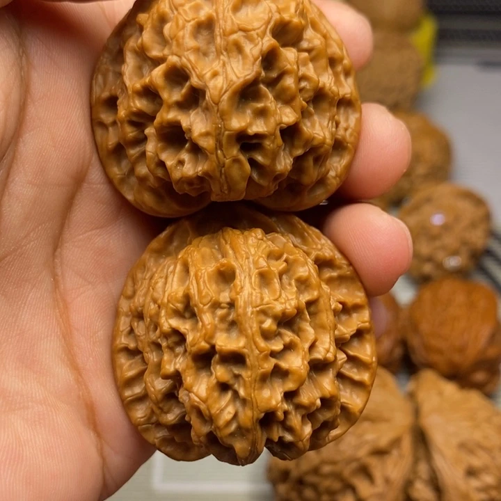 文玩核桃把件苹果38