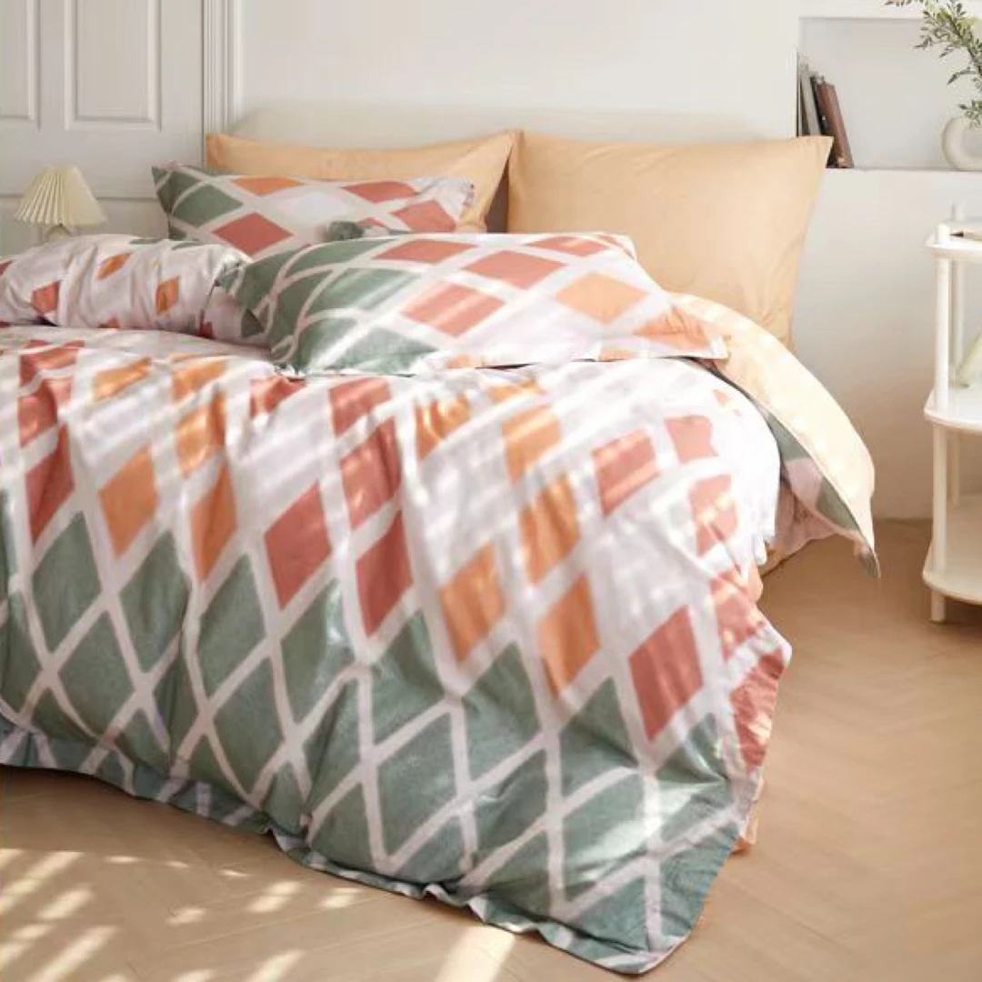 纯棉磨毛秋冬四件套