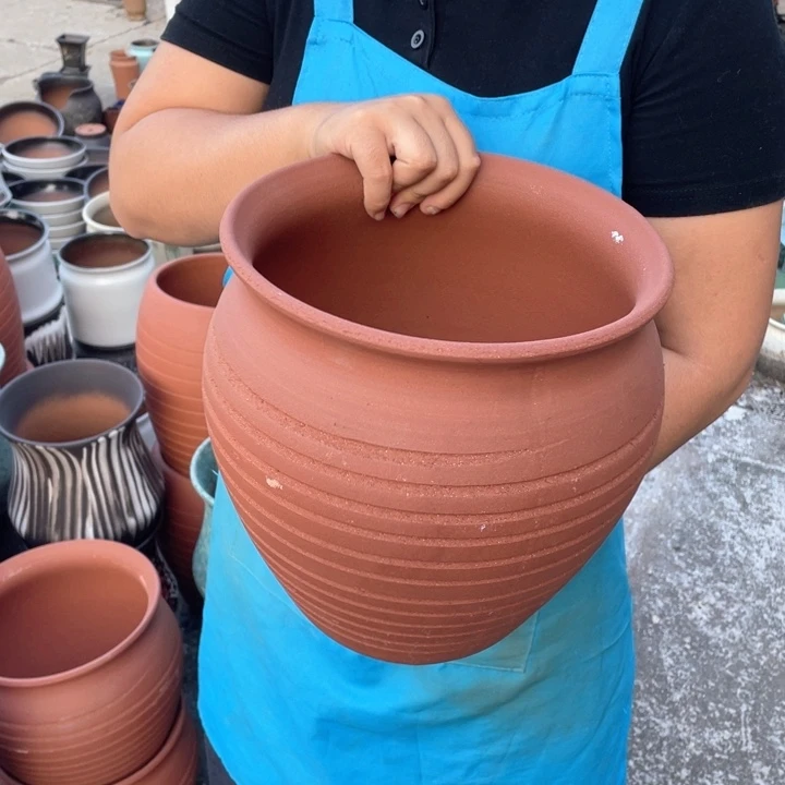 紫砂花盆口24高27正品正品