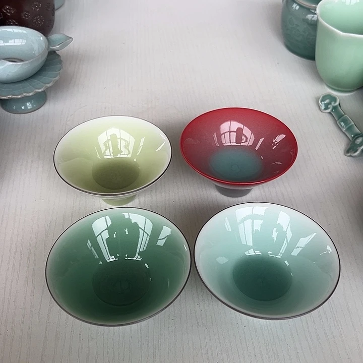 小米茶器龙泉青瓷