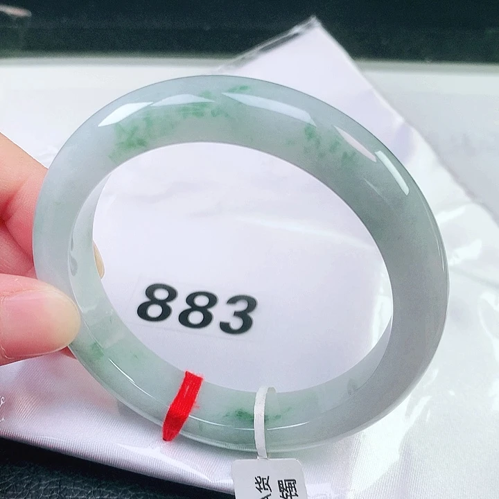 翡翠未镶嵌手镯883
