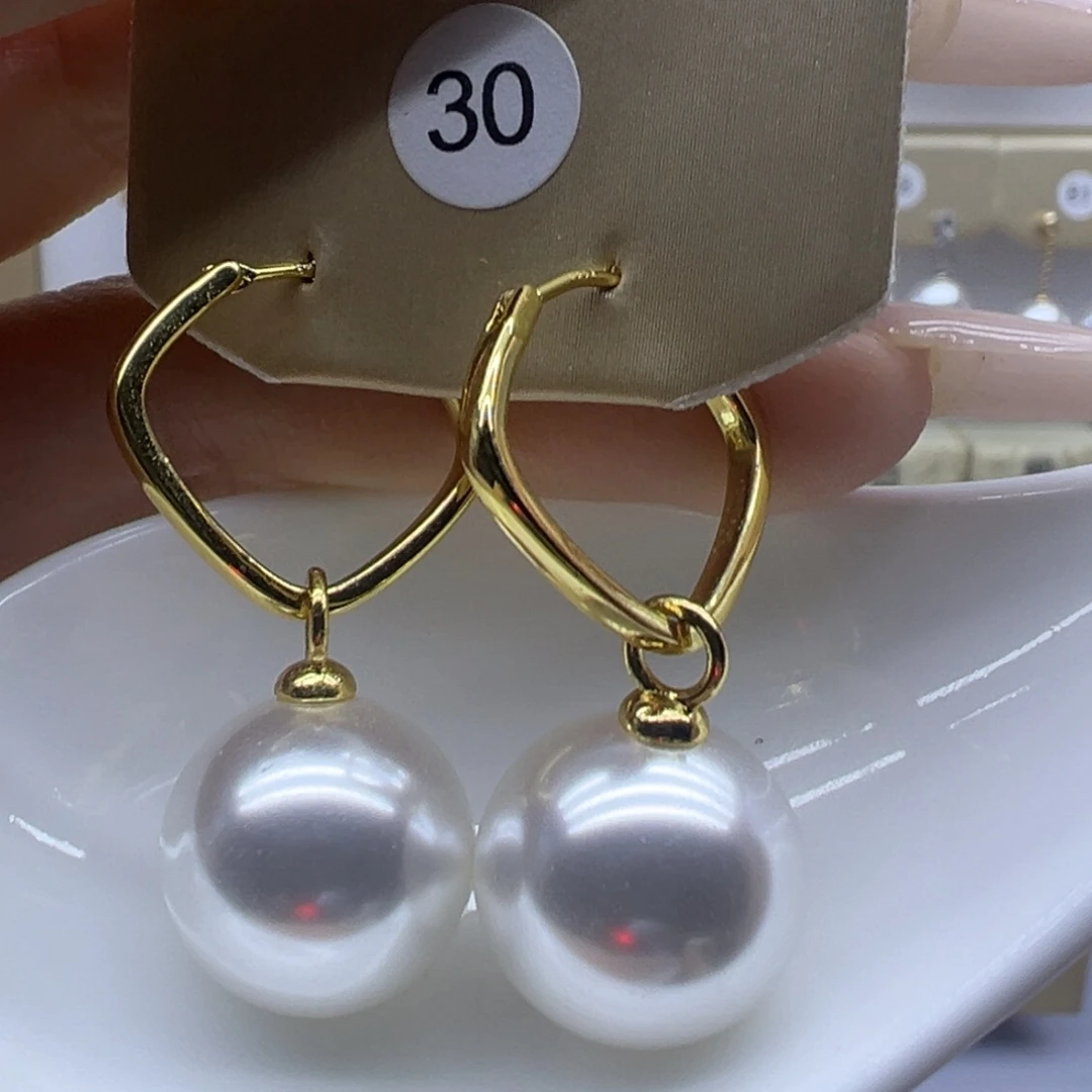 未镶嵌耳饰淡水珍珠
