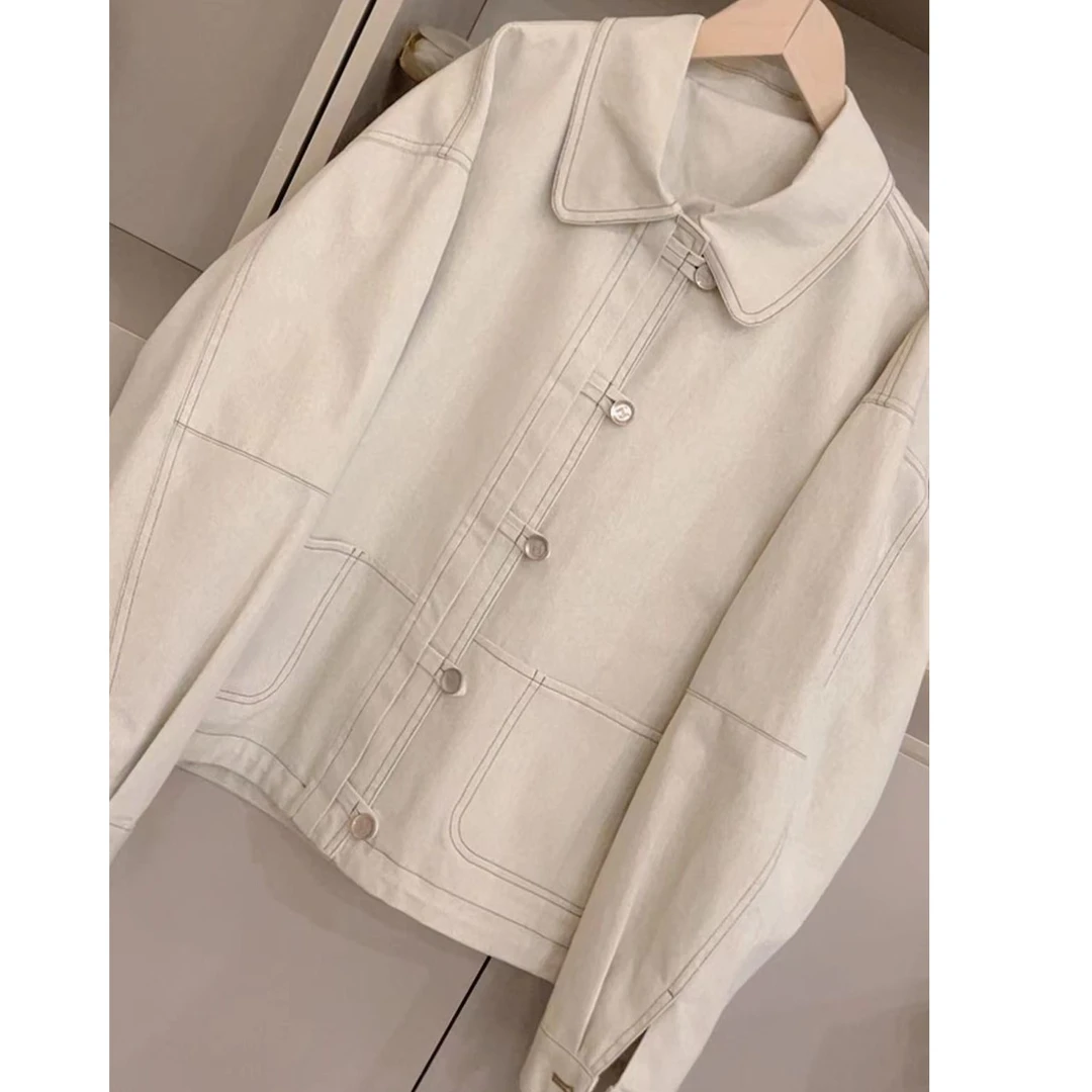 『 时尚外套U 』复古设计感时尚气质百搭时尚外套8615