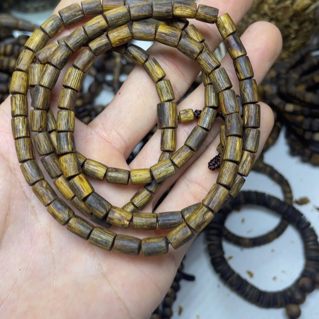 沉香沉香碎屑+0.5桶珠多圈15克加