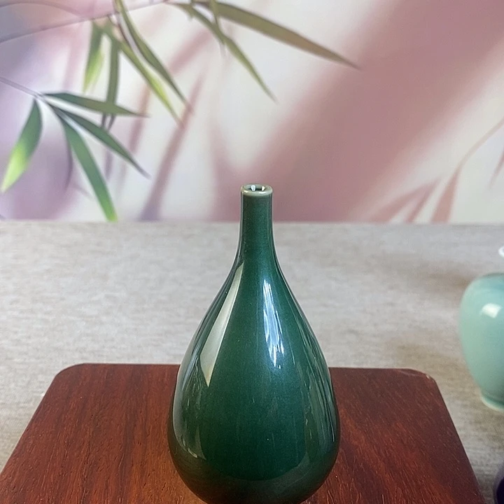 手工制作，手绘花瓶，匠心工艺，