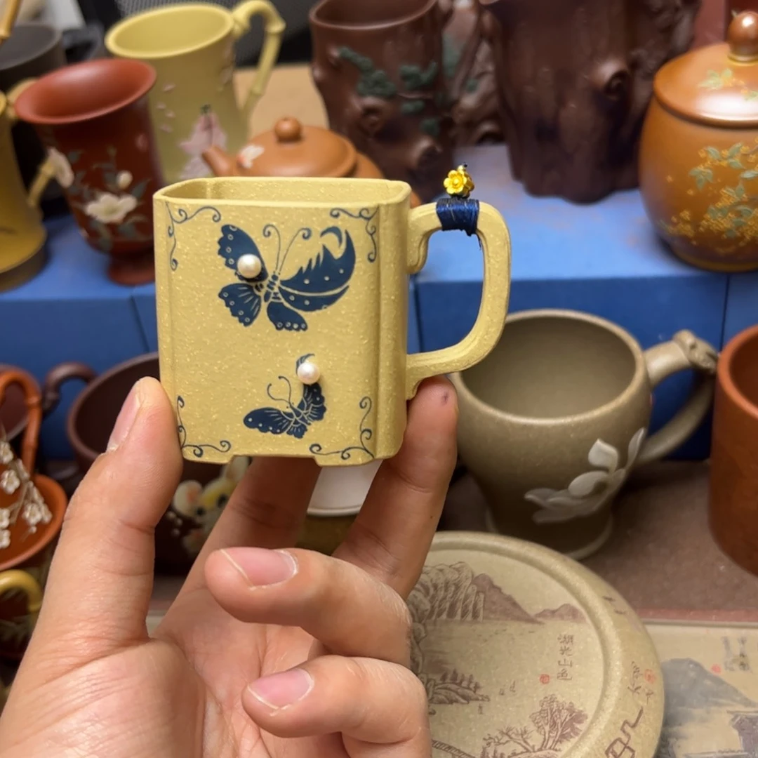 紫砂茶杯紫砂主人杯120cc