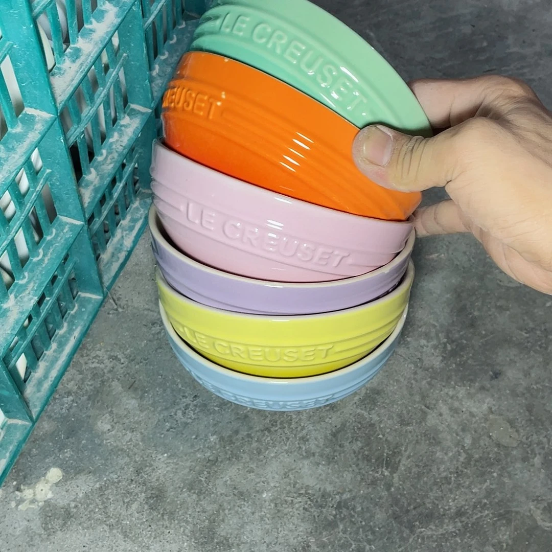 瓷片微瑕陶瓷餐具家用 六个