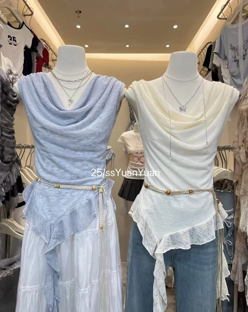 600-699 夏季设计感修身女装