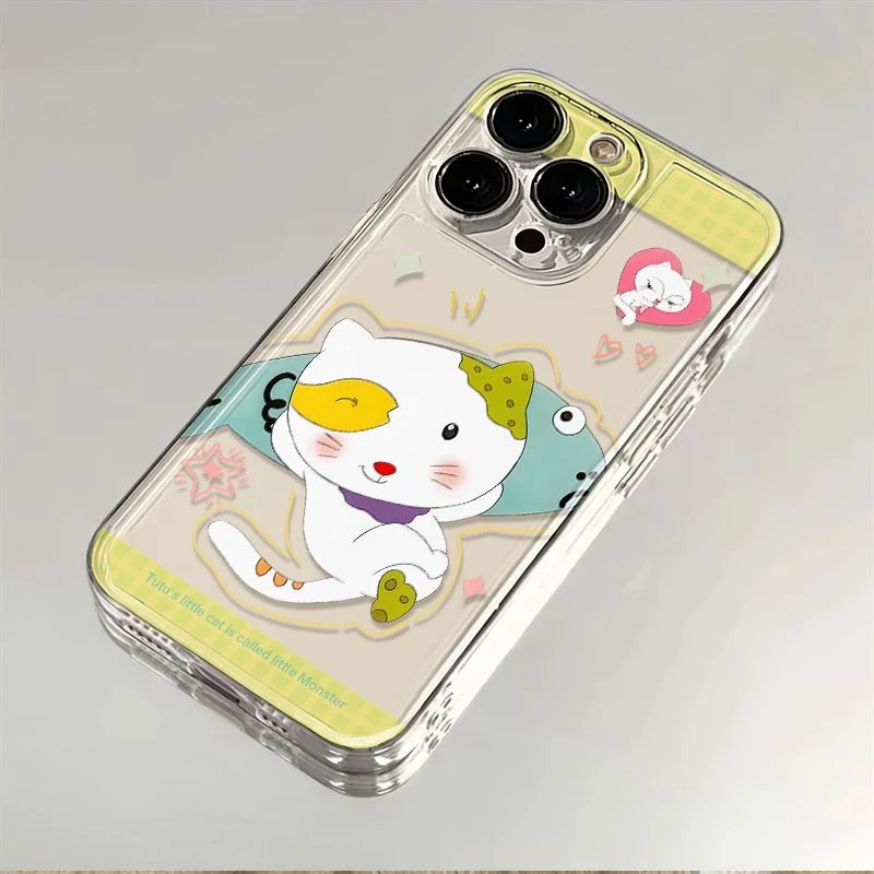 靠背翘腿小怪适用iPhone16promax手机壳华为小米苹果oppoVIVO荣耀