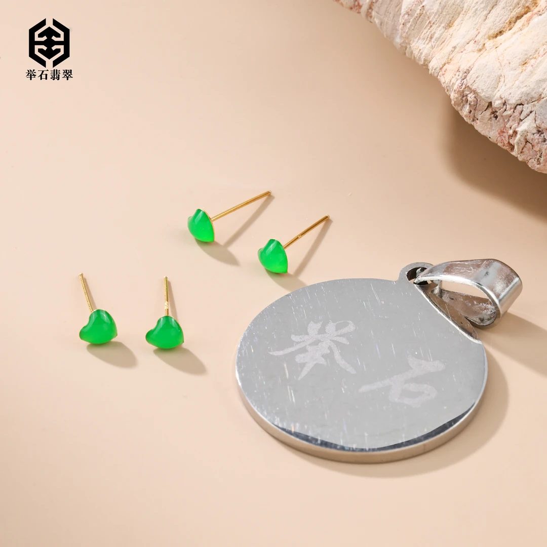 【举石臻品】TH0622-4050-2个性耳饰18k（一对/多样性发）O