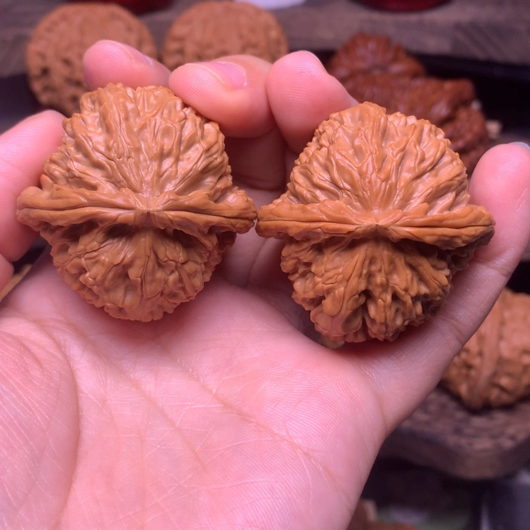 吊坠文玩核桃42白狮子全品