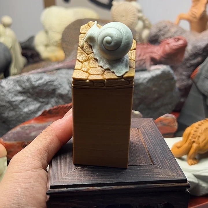 东北石松花石摆件