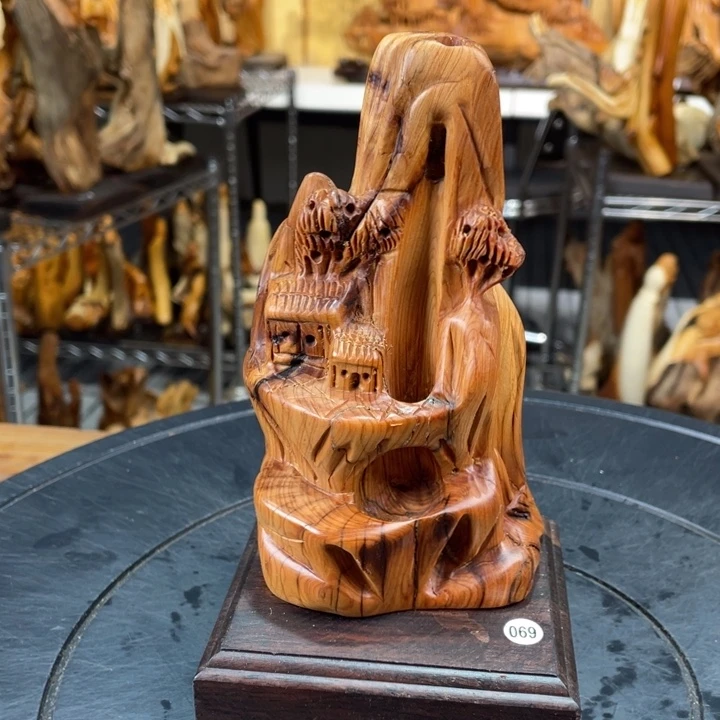 柏木（崖柏）随型摆件