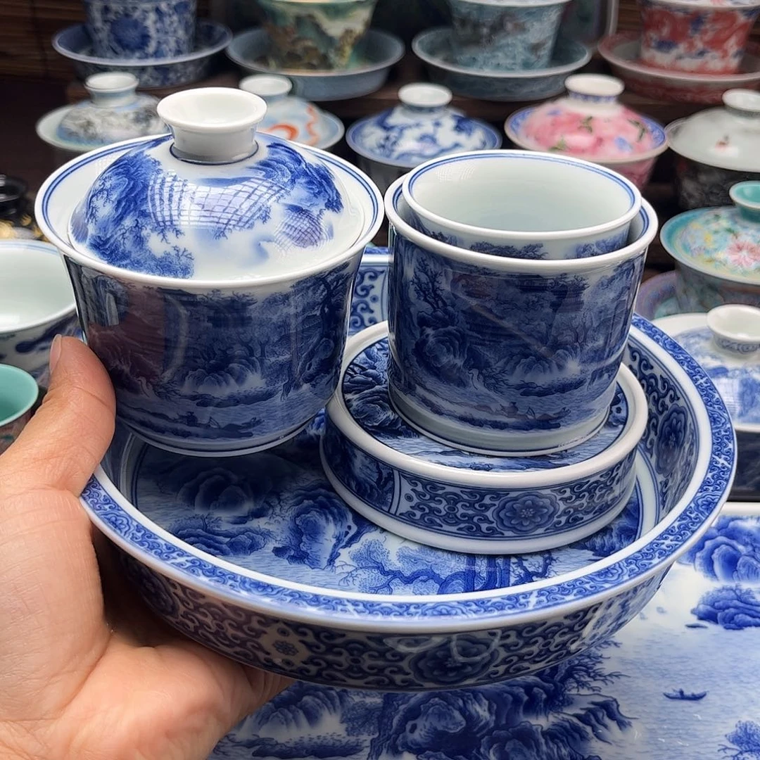 景德镇陶瓷五件套