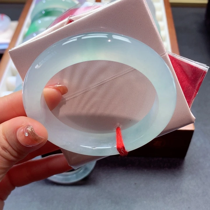 未镶嵌手镯翡翠小*友55圈口定金