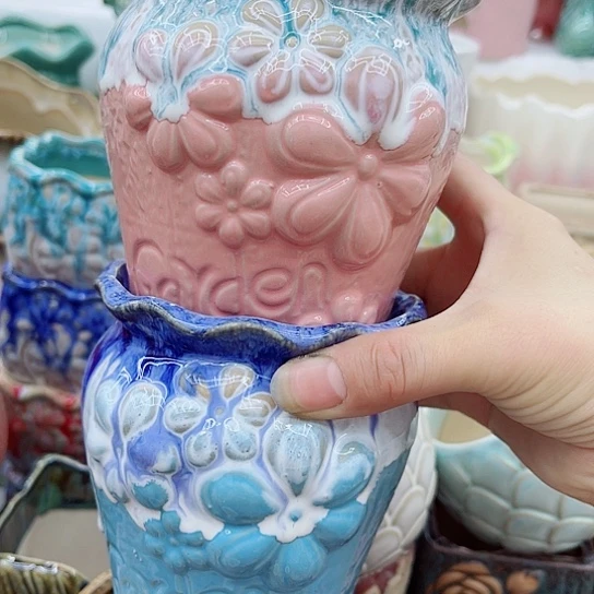 多肉绿植陶瓷花盆