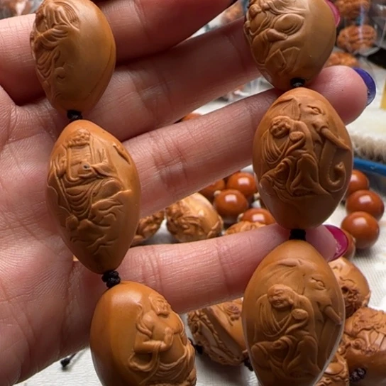 手串橄榄核橄榄雕雕刻工艺品