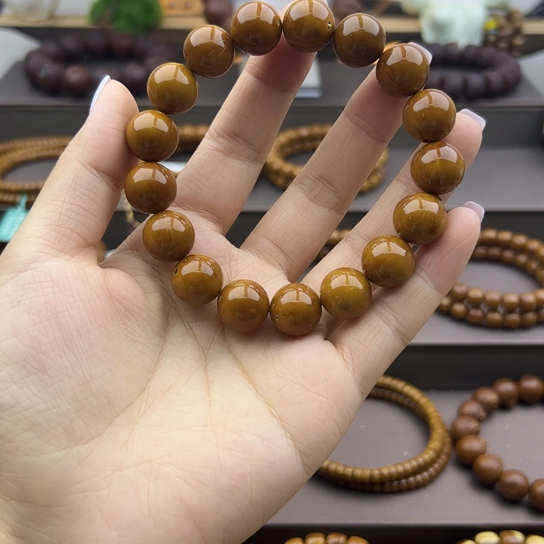 紫金鼠手串14左右光珠福利随机