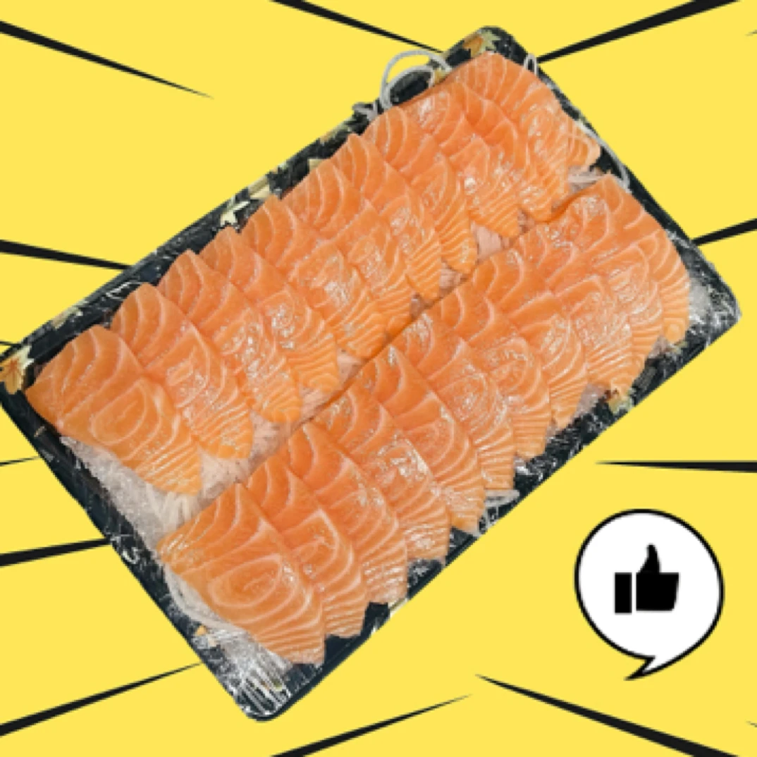 【全程追溯】冰鲜挪威三文鱼切片300g炸鱼