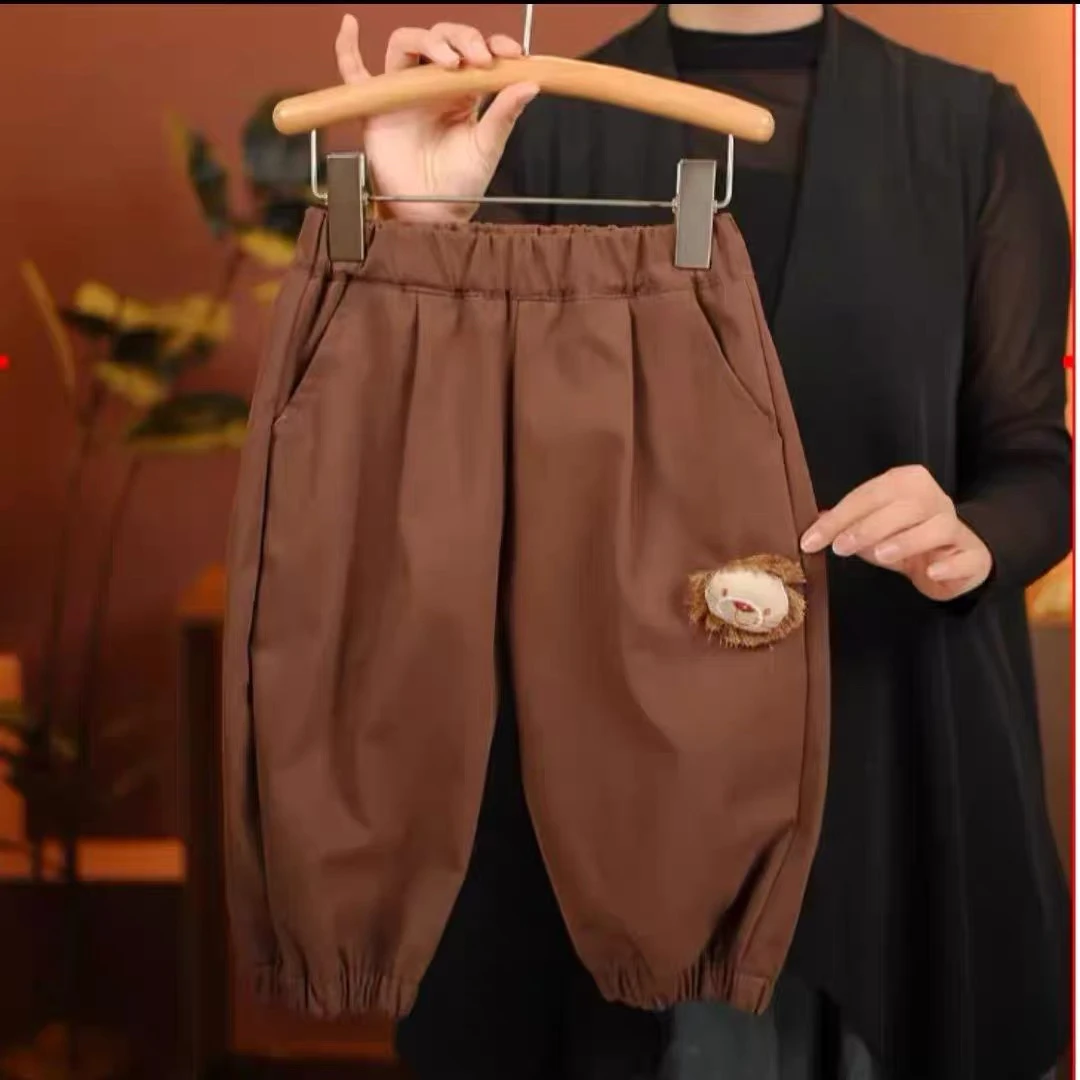 W805 儿童小狮子休闲裤 I2-2